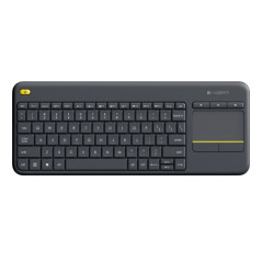 Logitech K400 Plus Tv tastiera RF Wireless QWERTZ Ungherese Nero