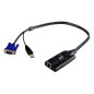 ATEN Adattatore KVM USB VGA con supporto video composito