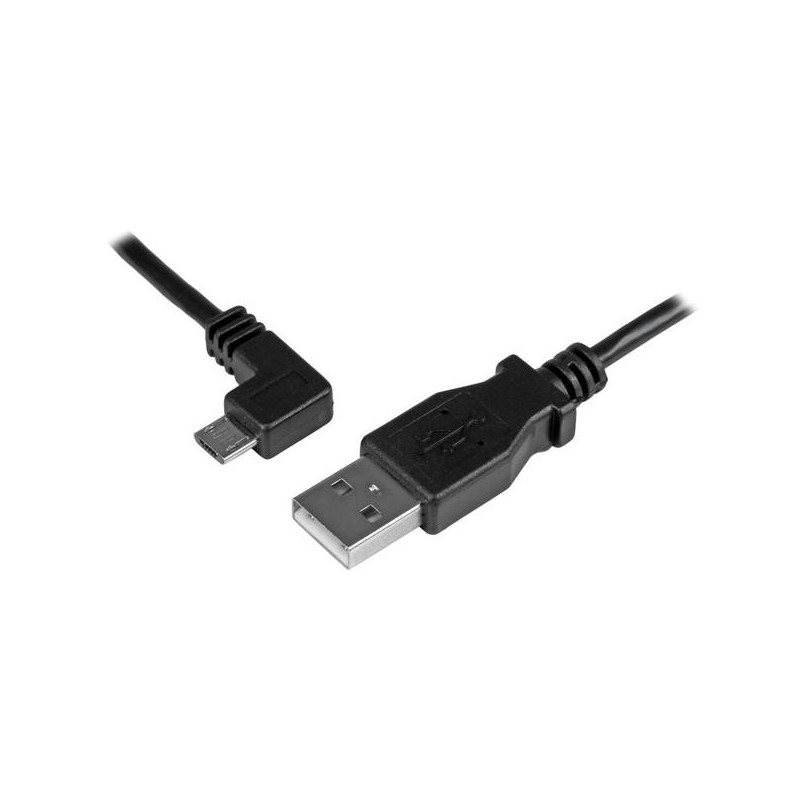 StarTech.com Cavo Micro-USB da Ricarica e Sincronizzazione angolato sinistra da 0,5m