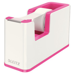 Leitz 53641023 dispenser nastro adesivo Polistirolo Metallico, Rosa