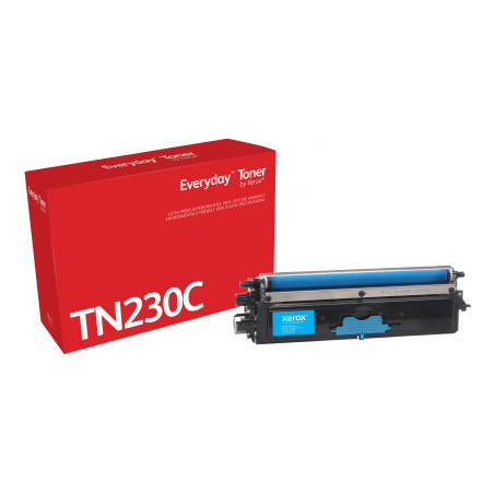 Everyday Toner ™ di Xerox Ciano compatibile con Brother TN230C, Capacità standard