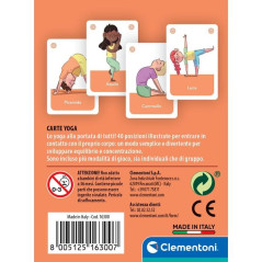 Clementoni Carte Yoga Gioco da tavolo Educativo