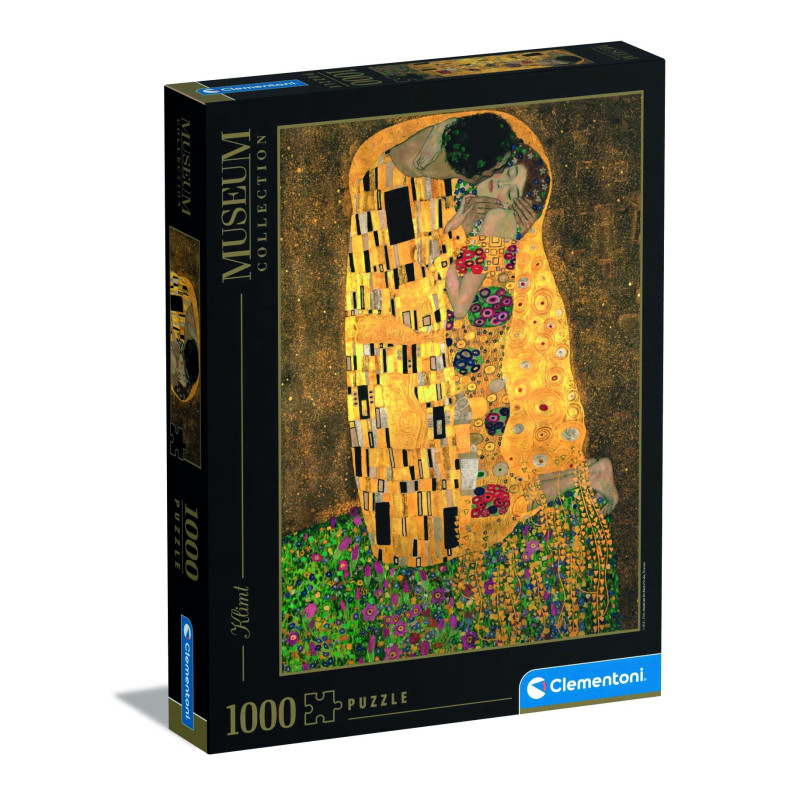 Clementoni Museum Collection Klimt - Il Bacio Puzzle 1000 pz Arte