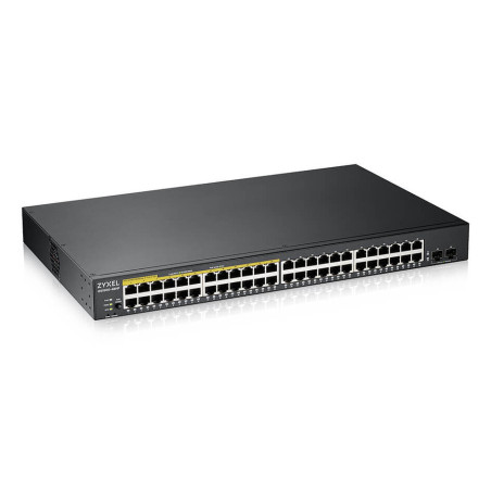 Zyxel GS1900-48HPv2 Gestito L2 Gigabit Ethernet (10/100/1000) Supporto Power over Ethernet (PoE) Nero