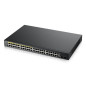 Zyxel GS1900-48HPv2 Gestito L2 Gigabit Ethernet (10/100/1000) Supporto Power over Ethernet (PoE) Nero