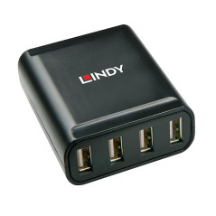 Lindy 42679 hub di interfaccia USB 2.0 Nero