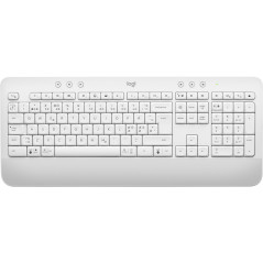 Logitech Signature K650 tastiera Ufficio Bluetooth QWERTY Danese, Finlandese, Norvegese, Svedese Bianco