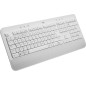 Logitech Signature K650 tastiera Ufficio Bluetooth QWERTY Danese, Finlandese, Norvegese, Svedese Bianco