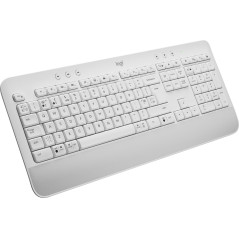 Logitech Signature K650 tastiera Ufficio Bluetooth QWERTY Inglese britannico Bianco