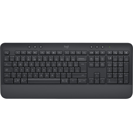 Logitech Signature K650 tastiera Ufficio Bluetooth QWERTZ Ceco Grafite