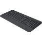 Logitech Signature K650 tastiera Ufficio Bluetooth QWERTZ Ceco Grafite