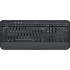 Logitech Signature K650 tastiera Ufficio Bluetooth QWERTY Danese, Finlandese, Nordic, Svedese Grafite