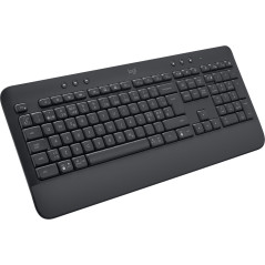 Logitech Signature K650 tastiera Ufficio Bluetooth QWERTY Danese, Finlandese, Nordic, Svedese Grafite