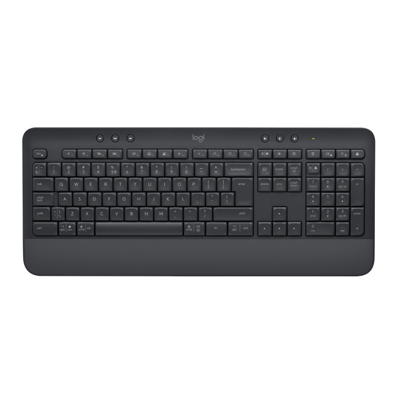 Logitech Signature K650 tastiera Ufficio Bluetooth QWERTY US International Grafite