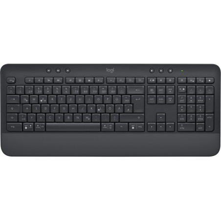 Logitech Signature K650 tastiera Ufficio Bluetooth QWERTZ Tedesco Grafite