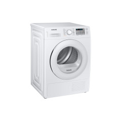 Samsung DV80TA020TH asciugatrice Libera installazione Caricamento frontale 8 kg A++ Acciaio, Bianco