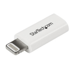 StarTech.com Adattatore connettore Micro USB a Apple Lightning a 8 pin per iPhone   iPad   iPod - Bianco