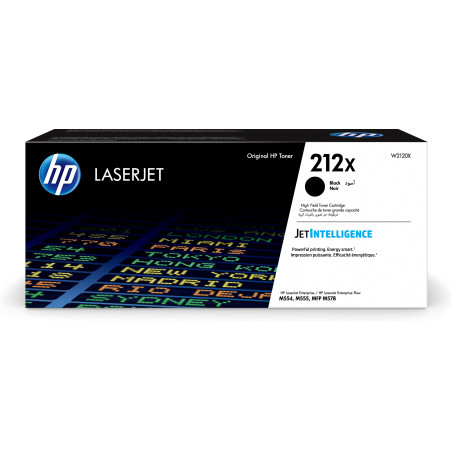 HP Cartuccia toner nero originale LaserJet 212X ad alta capacità