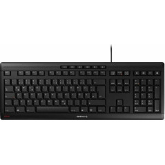 CHERRY STREAM KEYBOARD tastiera Ufficio USB QWERTZ Ceco, Slovacco Nero