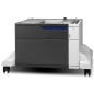 HP LaserJet Alimentatore carta 1x500-sheet con stand