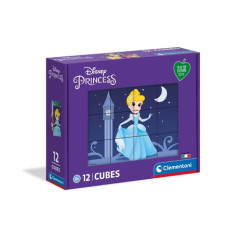 Clementoni Disney Princess Puzzle 3D 12 pz