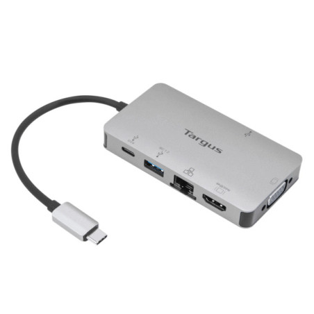 Targus DOCK419 Cablato USB 3.2 Gen 1 (3.1 Gen 1) Type-C Grigio