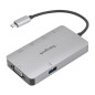 Targus DOCK419 Cablato USB 3.2 Gen 1 (3.1 Gen 1) Type-C Grigio