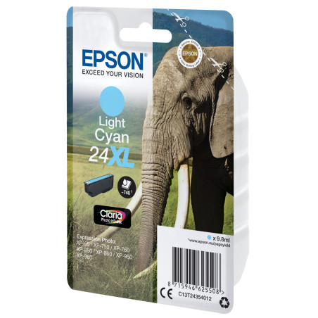 Epson Elephant Cartuccia Ciano Chiaro xl