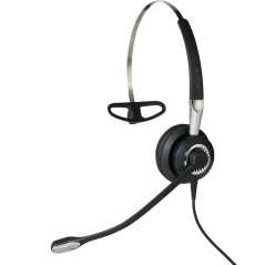 Jabra 2496-829-309 cuffia e auricolare Cablato A Padiglione Ufficio Nero, Argento