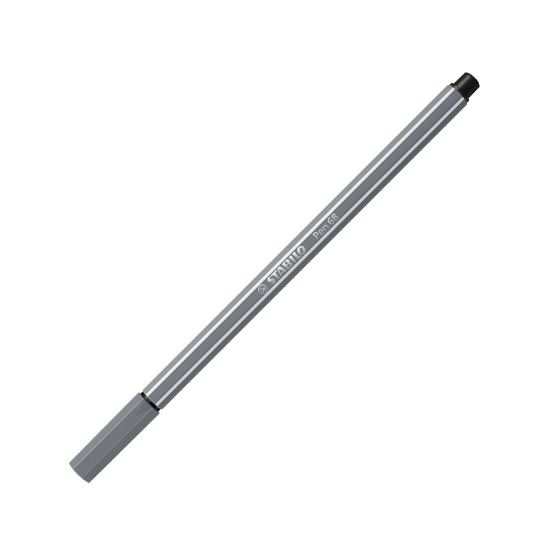 STABILO Pen 68 marcatore Grigio 1 pz