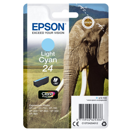 Epson Elephant Cartuccia Ciano Chiaro