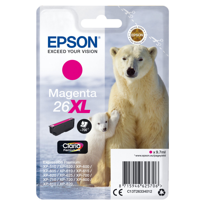 Epson Polar bear Cartuccia Magenta xl