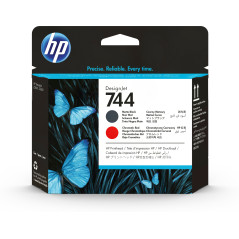 HP Testina di stampa nero opaco rosso cromatico DesignJet 744