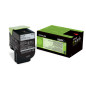 Lexmark 802K cartuccia toner 1 pz Originale Nero