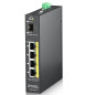 Zyxel RGS100-5P Non gestito L2 Gigabit Ethernet (10/100/1000) Supporto Power over Ethernet (PoE) Nero