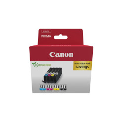 Canon 6509B015 cartuccia d'inchiostro 1 pz Originale Nero, Ciano, Magenta, Giallo