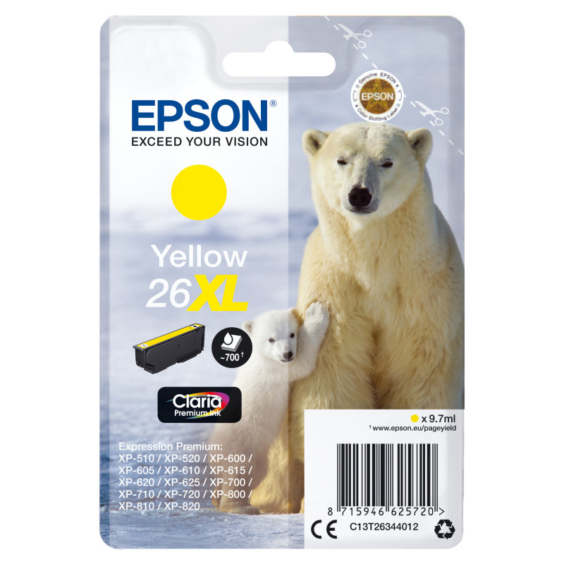 Epson Polar bear Cartuccia Giallo xl