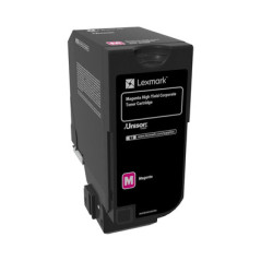 Lexmark 84C2HME cartuccia toner 1 pz Originale Magenta