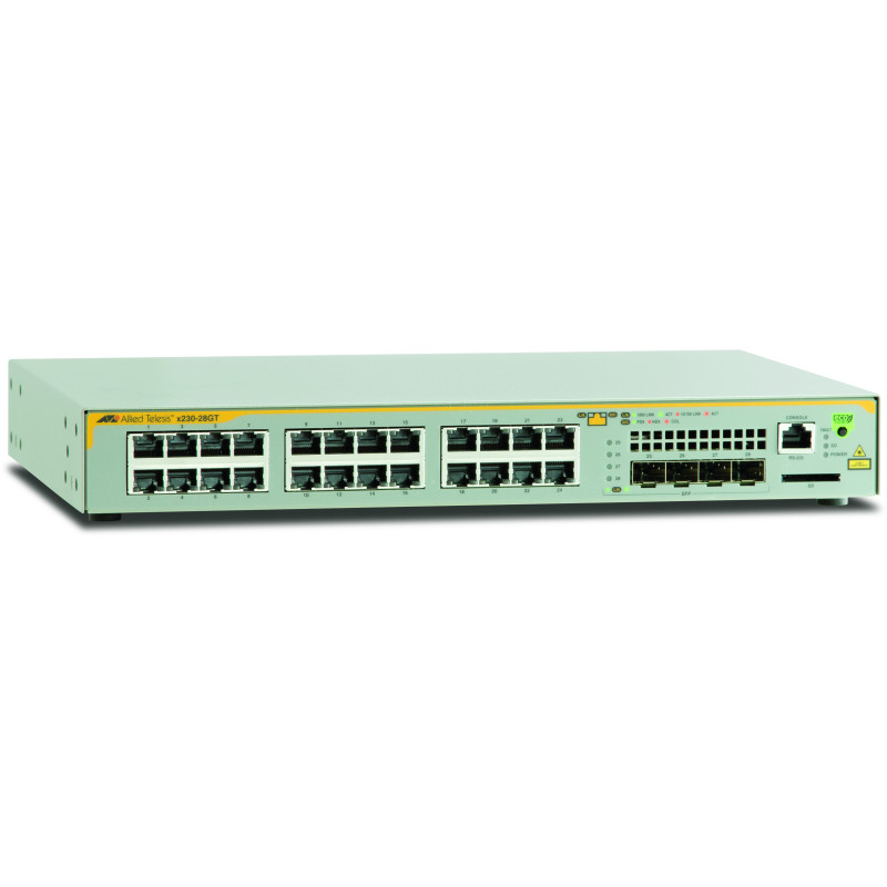 Allied Telesis AT-x230-28GT-50 Gestito L3 Gigabit Ethernet (10/100/1000) 1U Grigio