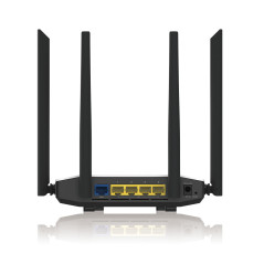 Zyxel NBG6615 router wireless Gigabit Ethernet Dual-band (2.4 GHz 5 GHz) Nero, Bianco