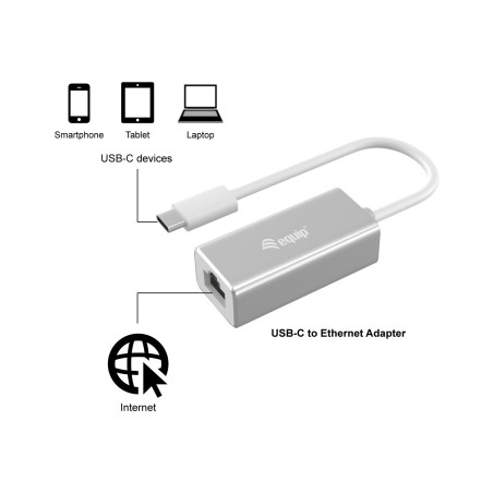 Equip 133454 scheda di rete e adattatore Ethernet 1000 Mbit/s