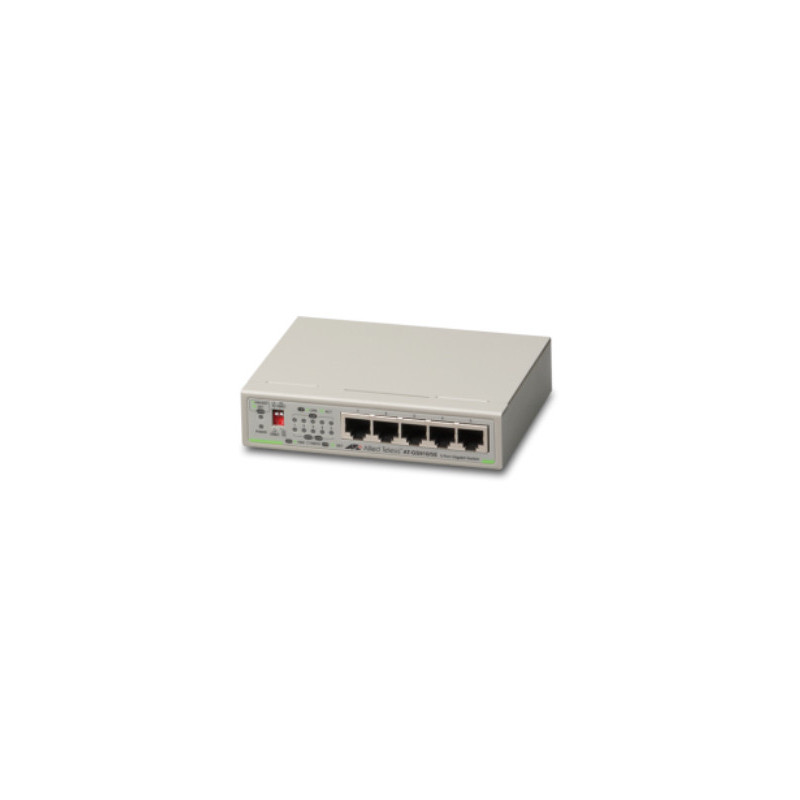 Allied Telesis AT-GS910/5E-50 Non gestito Gigabit Ethernet (10/100/1000) Grigio