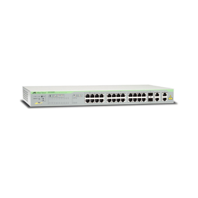 Allied Telesis AT-FS750/28PS-50 Gestito Fast Ethernet (10/100) Supporto Power over Ethernet (PoE) 1U Grigio