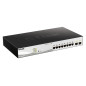 D-Link DGS-1210-10MP Gestito L2 Gigabit Ethernet (10/100/1000) Supporto Power over Ethernet (PoE) Nero, Grigio