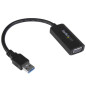 StarTech.com Adattatore Video Esterno USB 3.0 a VGA - Scheda grafica esterna con installazione driver integrato -