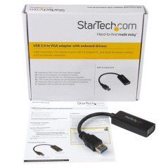 StarTech.com Adattatore Video Esterno USB 3.0 a VGA - Scheda grafica esterna con installazione driver integrato -