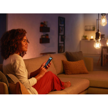 Philips Hue White Standard con filamento A60 E27 (confezione da 1)