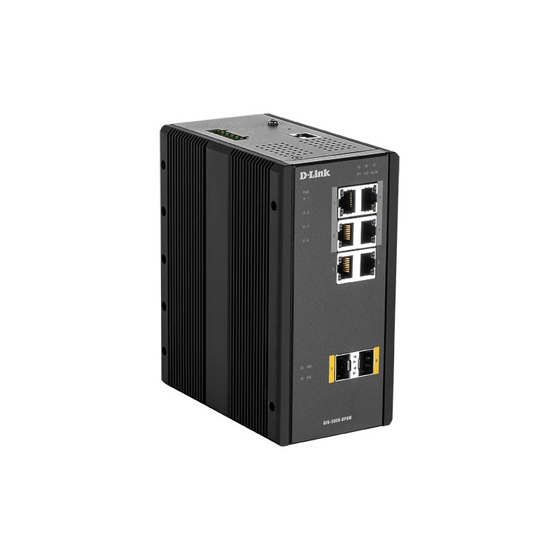 D-Link DIS‑300G‑8PSW Gestito L2 Gigabit Ethernet (10/100/1000) Supporto Power over Ethernet (PoE) Nero