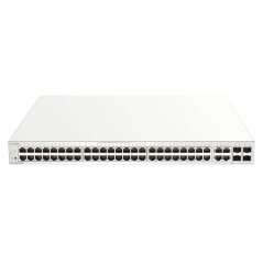 D-Link DBS-2000-52MP switch di rete Gestito L2 Gigabit Ethernet (10 100 1000) Supporto Power over Ethernet (PoE) Grigio