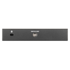 D-Link DGS-1100-05PDV2 switch di rete Gestito Gigabit Ethernet (10/100/1000) Supporto Power over Ethernet (PoE) Nero